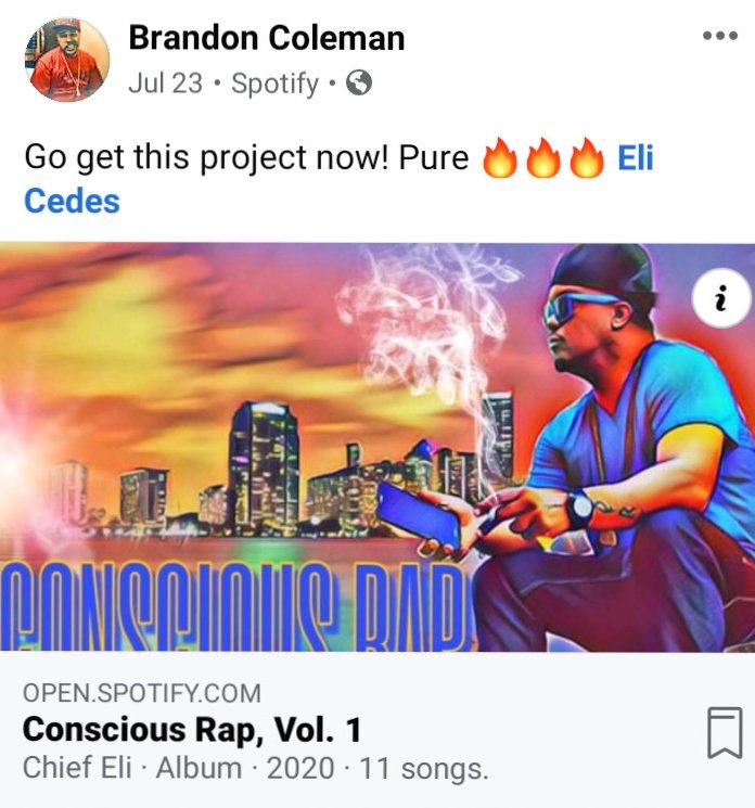 MrChiefEli's tweet photo. #ChiefEli #ConciousRap
Great feedback for my mixtape https://t.co/4bLCdxmbd7