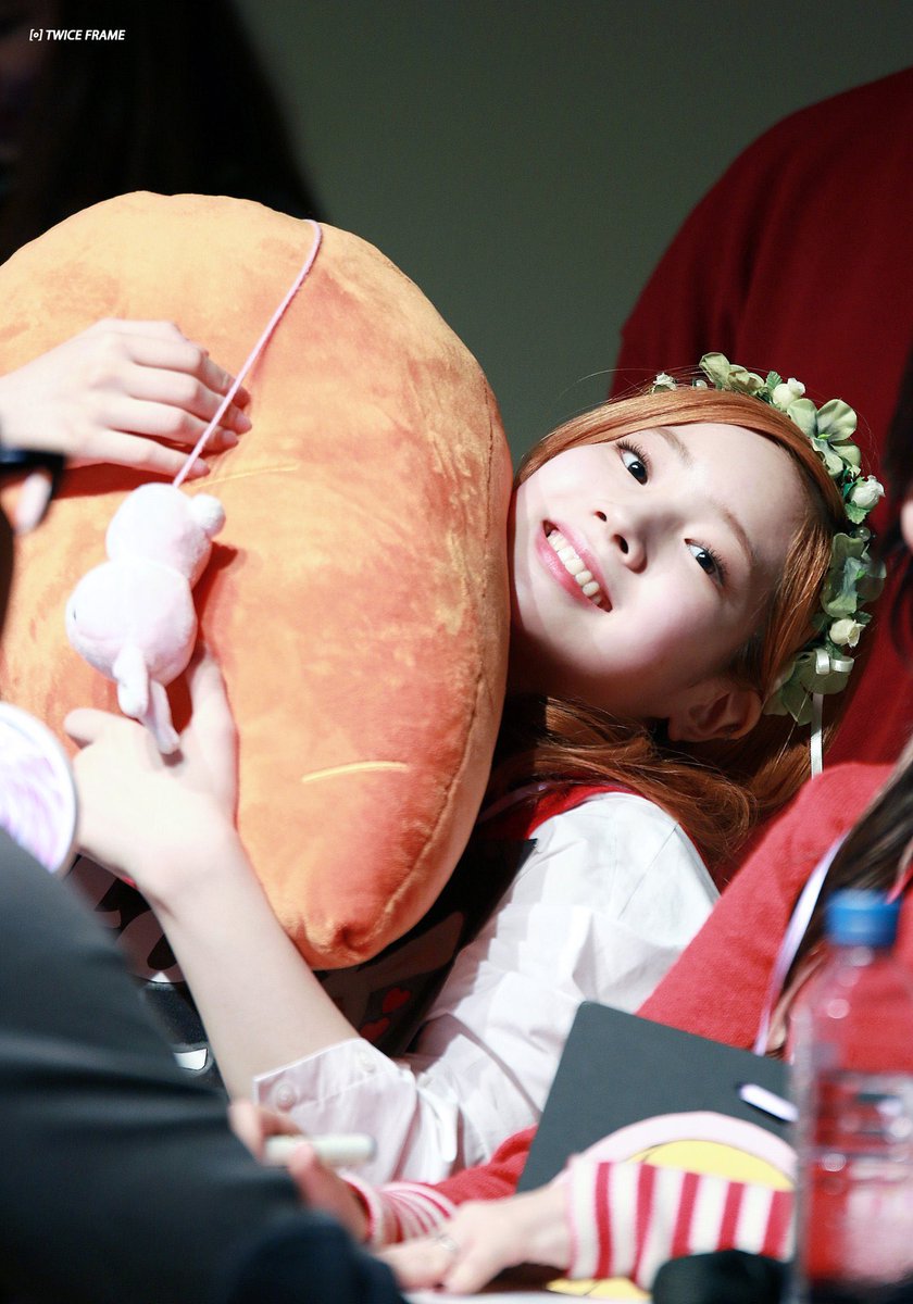 A short thread: Dubu with plushies as soft as her~~  #DAHYUN   #다현