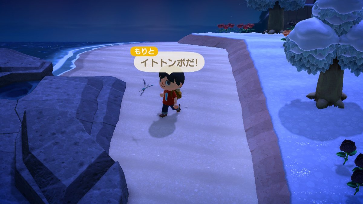 Newもりとwithツイッター局 Twitterren どうぶつの森 Animalcrossing Acnh Nintendoswitch もりとのあつ森無人島生活 もりとのあつ森無人島生活 135日目 ポケットモンスター島の出来事 その4 ポケットモンスター島 のイトトンボとニシキゴイ釣りとちょっとだけ