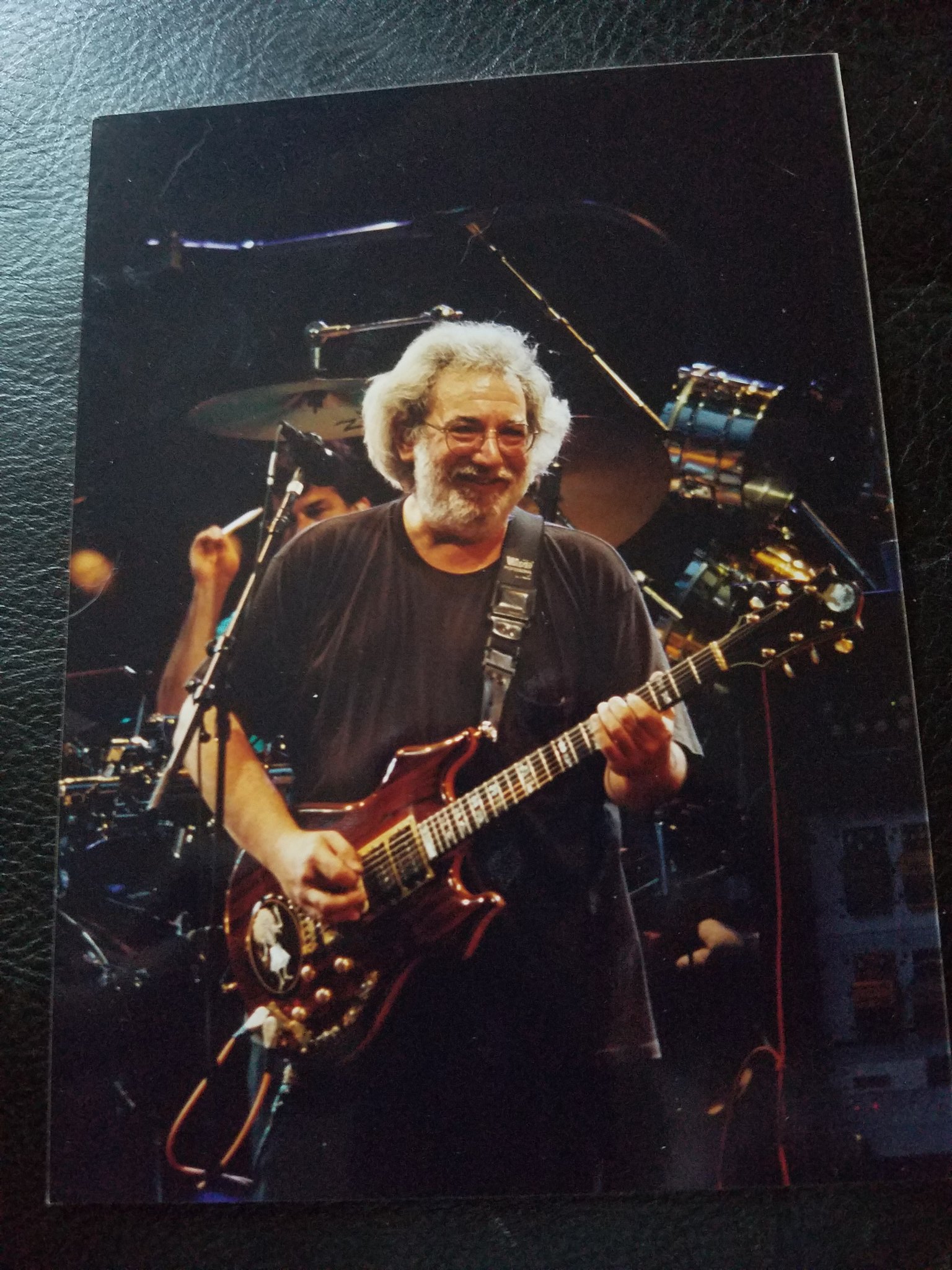 Happy birthday Jerry Garcia!
One of the few pictures I took of Jerry Garcia. He turned to me and smiled! 