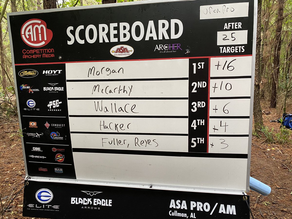 Open Pro after 25 targets