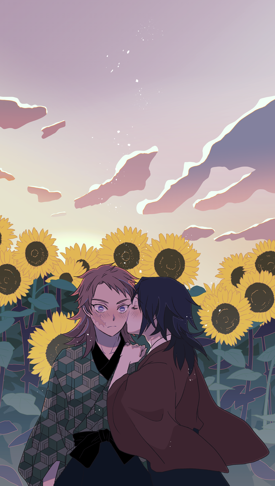 小銭 設定が出るまで 8月2日に錆の誕生日を祝うと決めた 2月8日の反転 ということでおめでとうのちゅー 錆義 8月2日の誕生花は向日葵 花言葉は愛慕 崇拝 T Co Jnu9yiqh6k Twitter