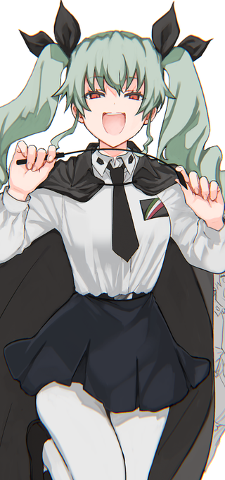 練習のために描いたアンチョビです 