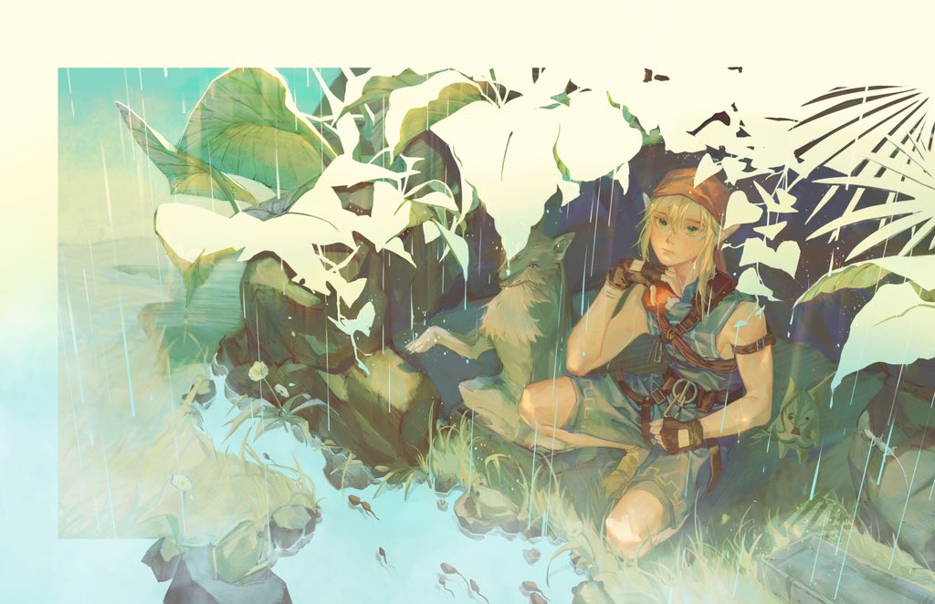NodeSin's tweet photo. #ゼルダの伝説ブレスオブザワイルド #LegendOfZelda #BreathoftheWild
雨 https://t.co/2P8BABr0q0