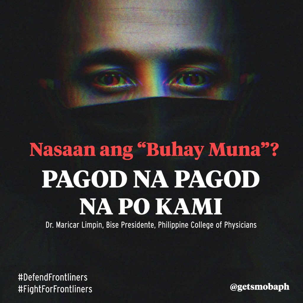 getsmobaph's tweet photo. Panahon na para tayo naman ang makipaglaban para sa kanila. Samahan natin sila sa kanilang panawagan.

#DefendFrontliners
#FightForFrontliners

Directory: https://t.co/zM78sg5LkG

Basahin ang panawagan ng mga frontliner sa Pangulong: https://t.co/x1geX5pjMh https://t.co/iRW9ofra5Y