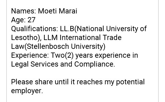 Mo_Marai's tweet photo. Please hook a brother up. https://t.co/GTscXgcM9Z