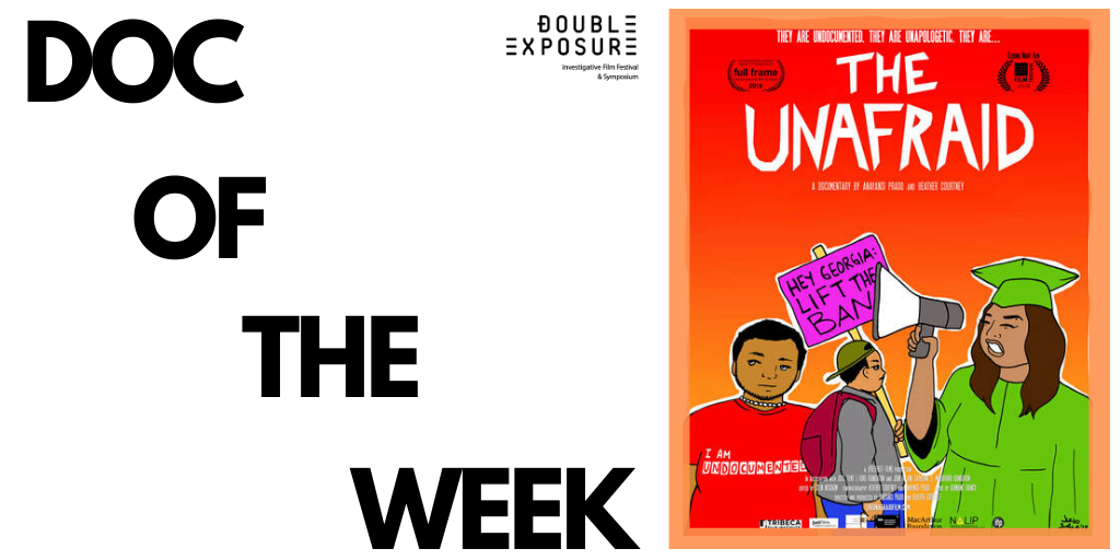 DX_IFF's tweet photo. This weekend watch the #DXDocOfTheWeek THE UNAFRAID. It follows the personal lives of three DACA students in Georgia who have been prevented from attending the public universities of their choice. Learn more about @HM_Courtney and @anayansi_prado 's film: https://t.co/RJ1OwrmiZb https://t.co/i3MEPROe7k
