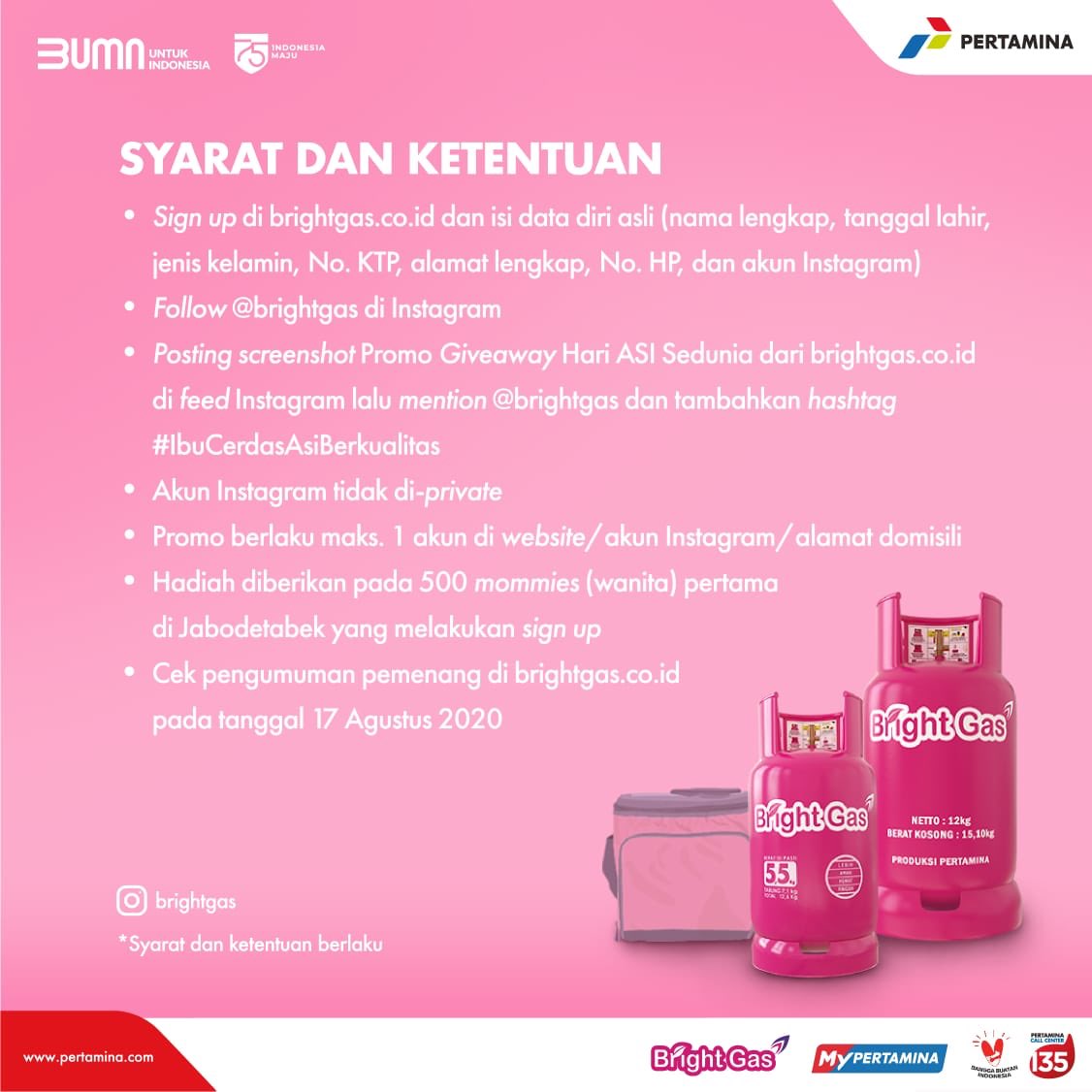 denyhamdani's tweet photo. Giveaway ini berlaku  untuk 500 mommies (wanita) pertama di Jabodetabek yang melakukan sign up. Syarat dan ketentuan berlaku, ya.
.
Yuk Moms segera ikutan supaya #KelihatanCerdasnya, karena periode giveaway ini cuma dari tanggal 1-14 Agustus 2020. https://t.co/A0NT5GWlrj