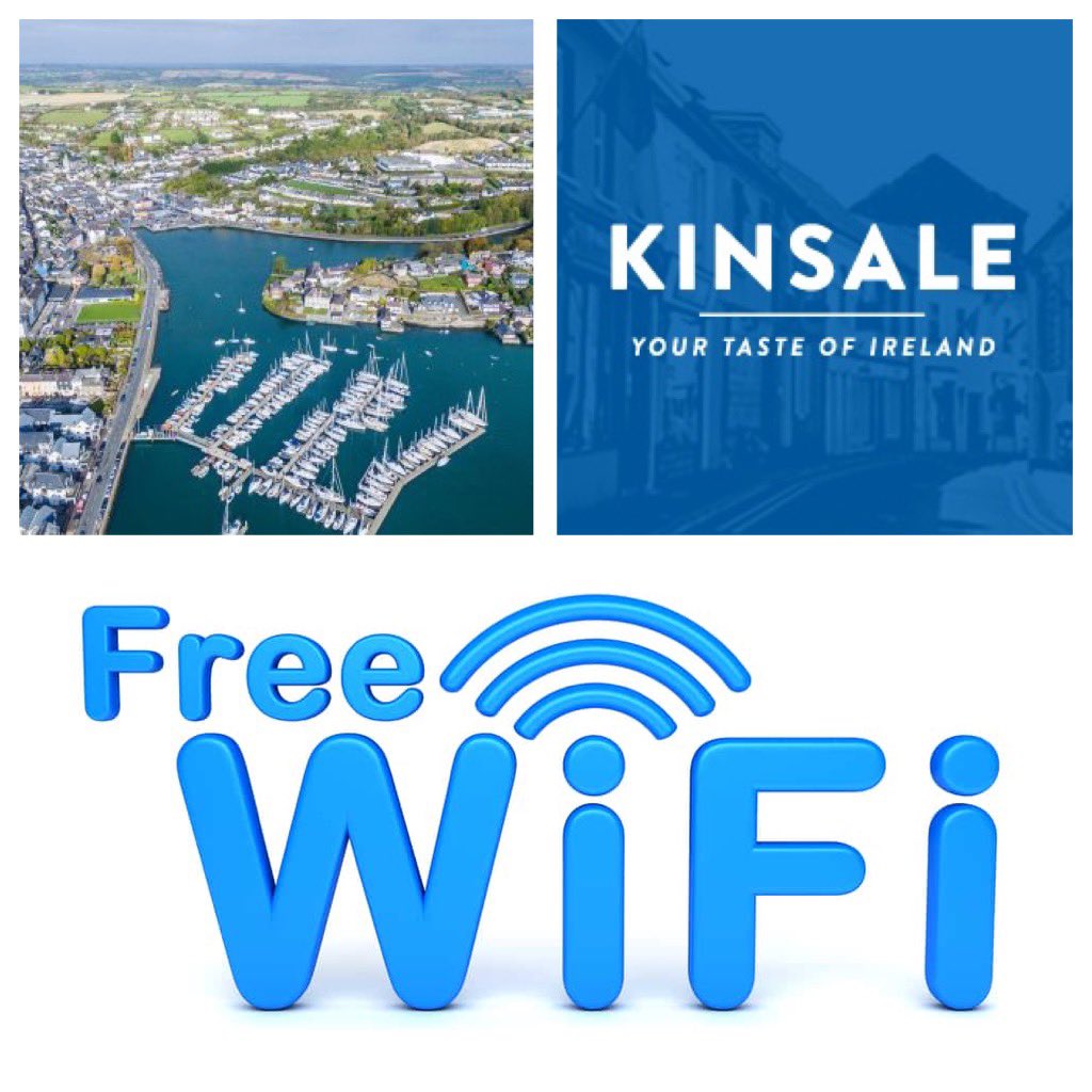 It’s the August Bank Holiday Weekend.
Get yourself down the Kinsale ☀️Connect to “Kinsale Town Free WiFi” and checkout what this beautiful town has to offer #outdoordining #shopping  #siteseeing #historicaltown @Corkcoco @Failte_Ireland @CorkChamber @wildatlanticway