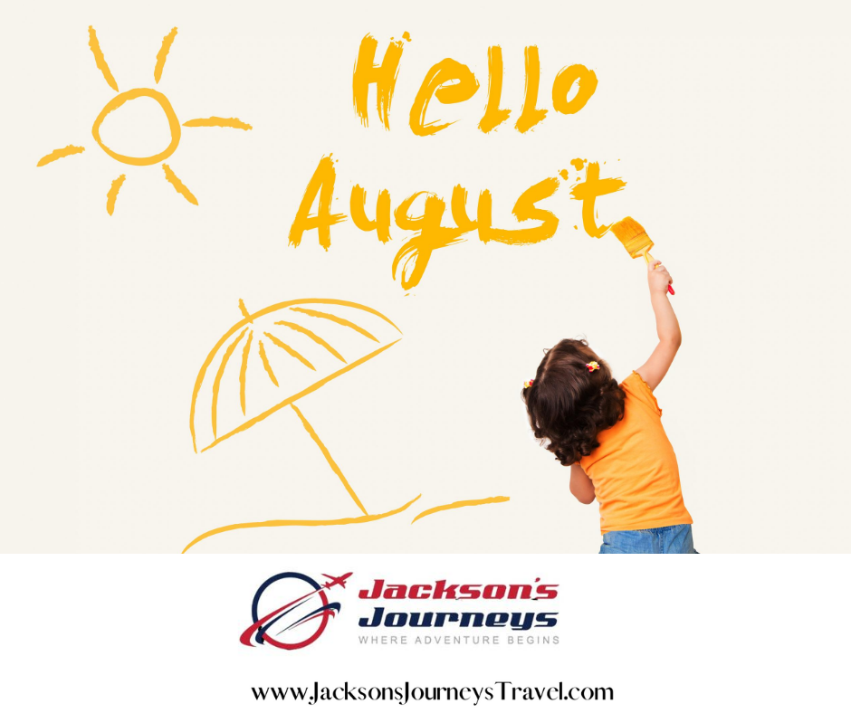 jacksons_travel's tweet photo. A new month which means we are inching closer to the end of 2020! Welcome August!!
#August2020 #Augustrules 
#travel #traveltheworld #adventure #adventuretravel #beach #beachlife #labadeehaiti #royalcaribbean #iwannacruise #JacksonsJourneysTravel https://t.co/qL0DmVqul0