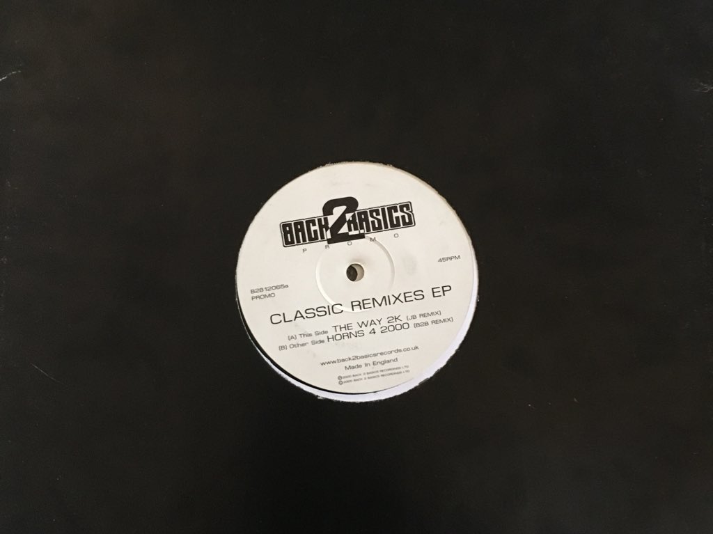 Neatandtidy's tweet photo. Found some of my old vinyl omg absolute bangers right here!! 2 of my favourite all time tunes! @ProducerTi do you remember this Back 2 Basics tune? Rewind central!! #dnb #oldskool #wheelitup #ravedays https://t.co/puqTFJBiJ8