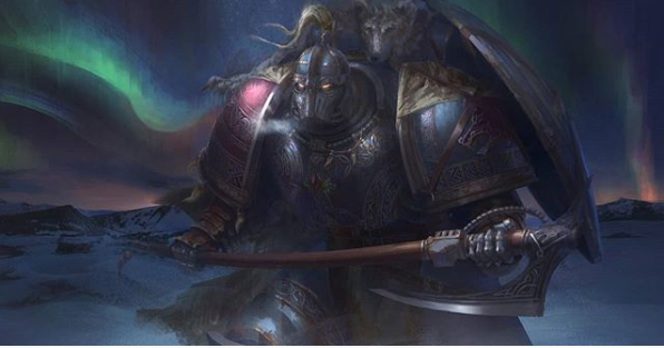 WH40kbestof's tweet photo. Space Wolf by Hammk!

#imperium #spacemarine #warhammer #Warhammer40k #wh40k #scifi #fantasy #followus #badass #awesome #artwork #soacewolves https://t.co/dWeuwmIZEH