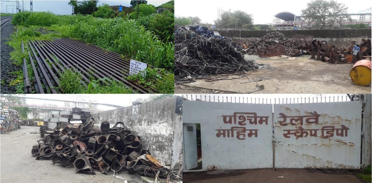 DevMeghna's tweet photo. पश्चिम रेलवे का ' Best from Waste ' : लॉकडाउन के दौरान पश्चिम रेलवे ने स्क्रैप की ई-नीलामी के ज़रिए जुटाए 45 करोड़।
भारतीय रेलवे का सर्वाधिक स्क्रैप बिक्री रिकॉर्ड पश्चिम रेलवे ने किया अपने नाम। 
#BestofWaste https://t.co/zeewX2PArI
