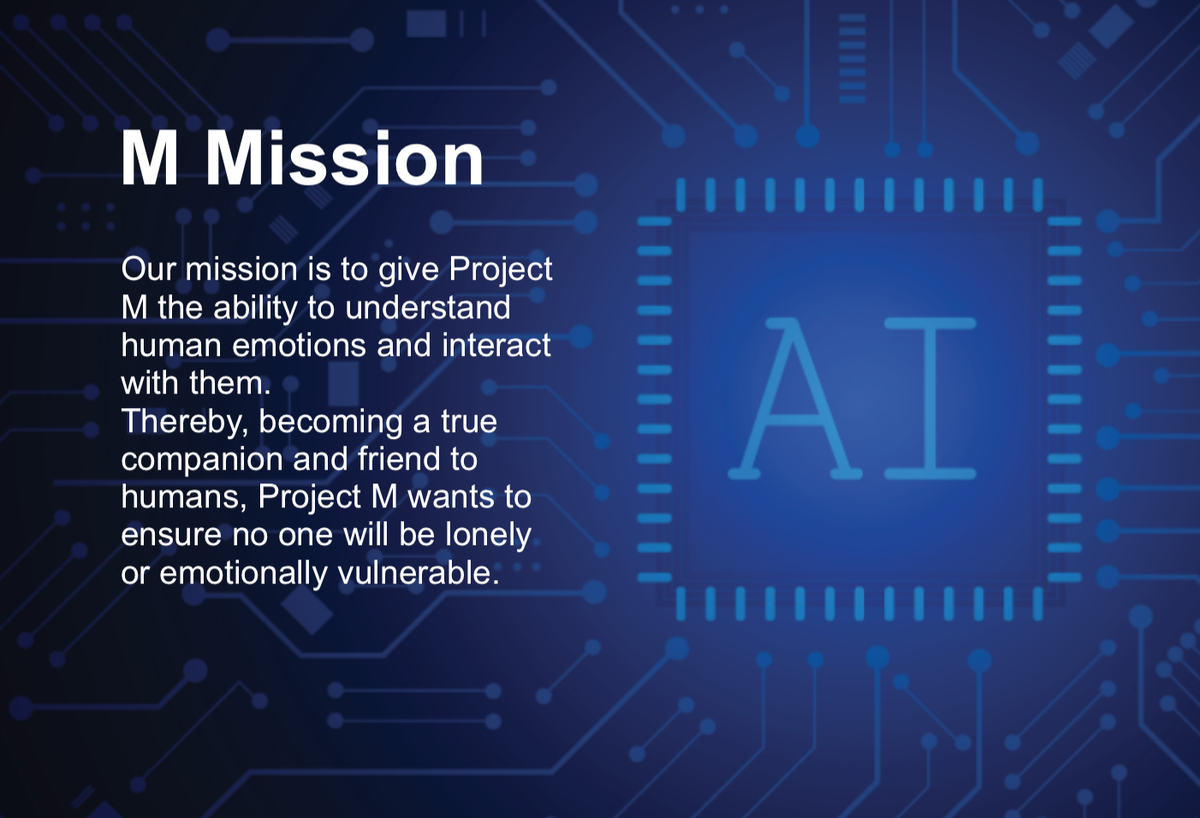 laneigelan's tweet photo. Project M's Mission

#artificialintelligence #microsoft #emotionrecognition #ProjectM https://t.co/aTUU9VFA2f