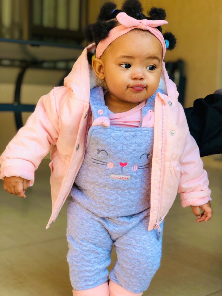 BontleModiselle's tweet photo. Introducing Baby Afrika 🌻❤️

The greatest blessings of our lives @ItsPriddyUgly 😭😍 https://t.co/mg5Ss7DhCo