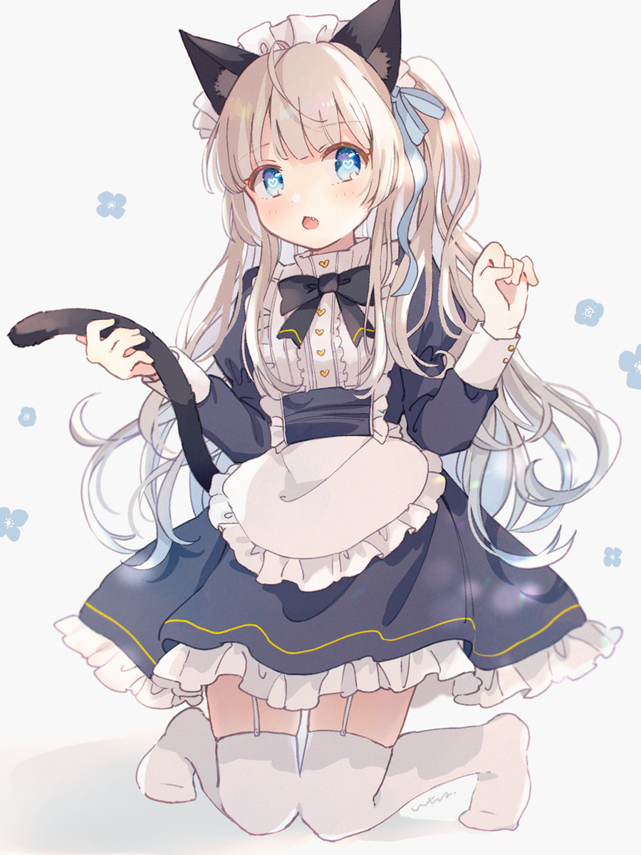 「ねこみみメイドちゃん 」|いちは🥣例大祭う15aのイラスト