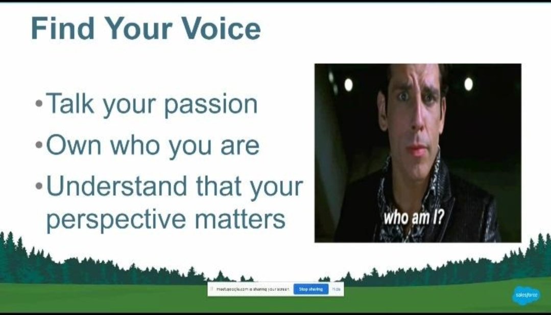 G_Harsh6's tweet photo. Great session on personal branding and it's importance by @SalesforceAmy 
#MIETVirtualEvent #SFDC_MIET 
@HeadInTheClowdz @Shubhangi_sfdc @uditranaSFDC @amandabauman @idivygupta @MeerutSFDCDG https://t.co/PrFC9wDnZK