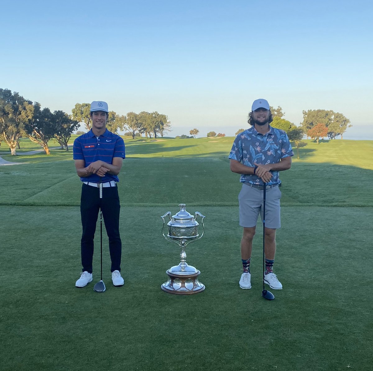For all the marbles! From 156, down to TWO final players to be ONE California Amateur Champion 🏆

Charlie Reiter vs. Joey Vrzich is officially underway for the 36-hole Championship Round at Torrey Pines GC ⛳️

Live Scoring: …niaamateurchampionship.golfgenius.com