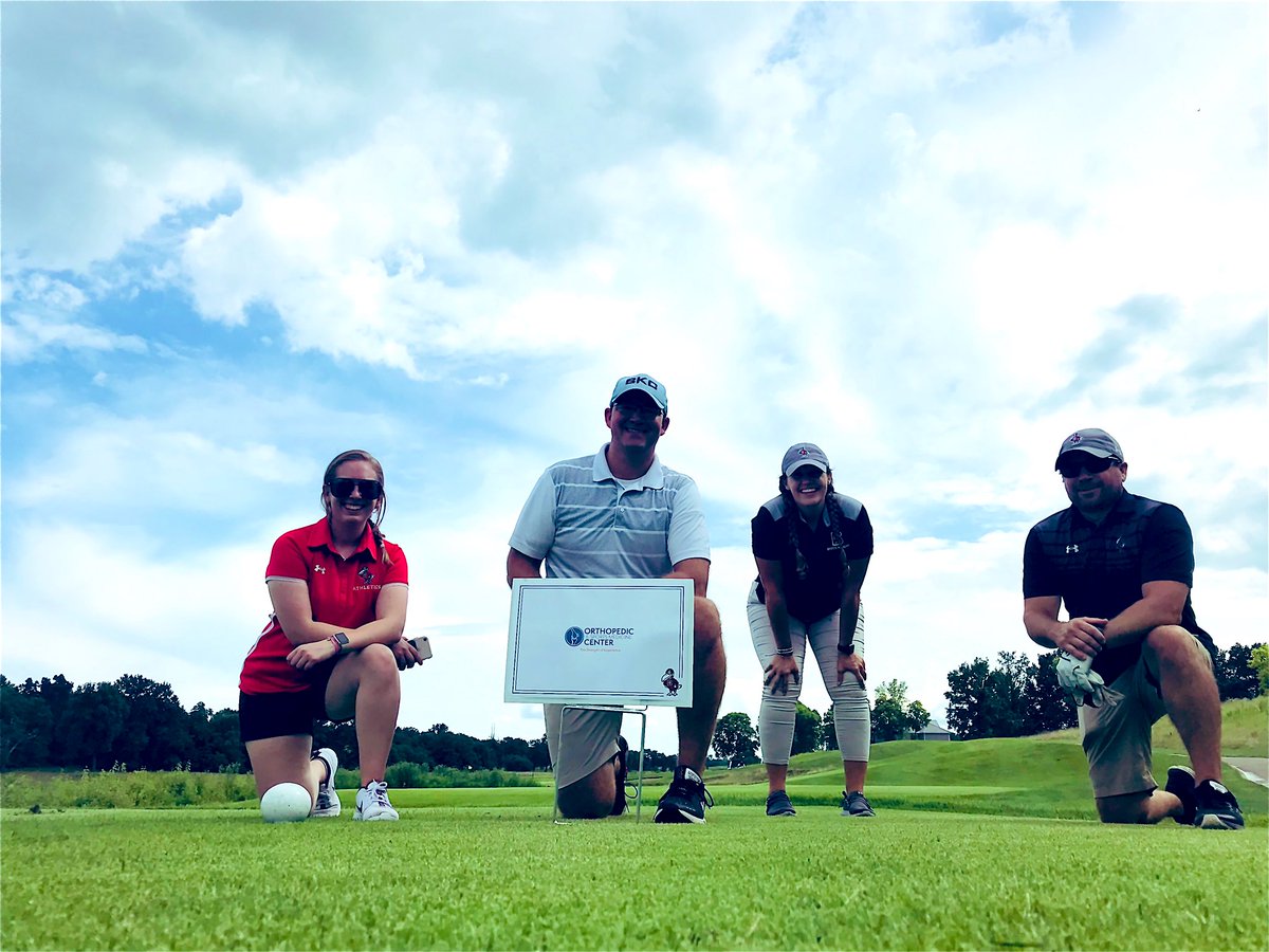 Big thank you to Dr Brett Miller and the Orthopedic &amp; Sports Medicine Center in St. Joseph, MO for the gold sponsorship of the annual Benedictine College Athletic Training  golf team!