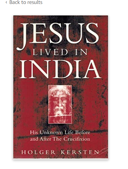 For $99, you can buy this textbook and learn the truth about Jesus' SECRET ministry in India. No joke, no joke. (9/9)