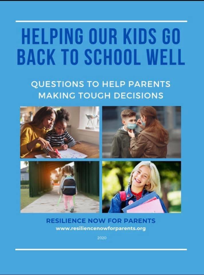 Questions about our kids going back to school keeping you up at night? Download our free guidebook for parents and educators at backtoschoolwell.com #resiliencenow
