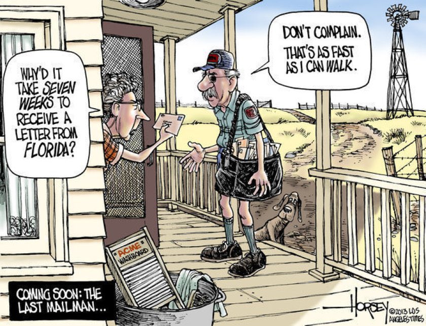 Truth_IsElusive's tweet photo. Defunding the Postal Service will be a disaster. Businesses mail their bills. Bills are paid by mail - rent, mortgage, utilities, etc. Bills have due dates. Cutbacks will cause defaults and impair credit scores. Commerce cannot be sacrificed by election politics. #SaveThePO https://t.co/nFF6UkbWhO