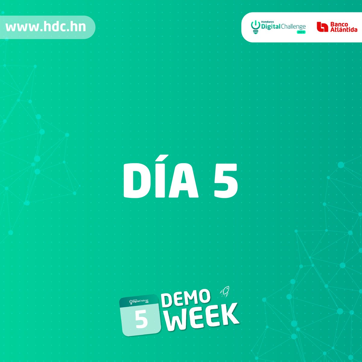 HD_Challenge's tweet photo. ¡DÍA 5! 🚀

Desde el Espacio Creativo en USAP. Llegamos al final de este #DemoWeekHDC, tenemos un día cargado de aprendizaje, además de las premiaciones.🏆

¿Quién se llevará los primeros lugares?
¡NO TE LO PIERDAS!🔥

#DemoWeek #HDC2020 #StartUpChallenge https://t.co/rBZc5DD2Rx