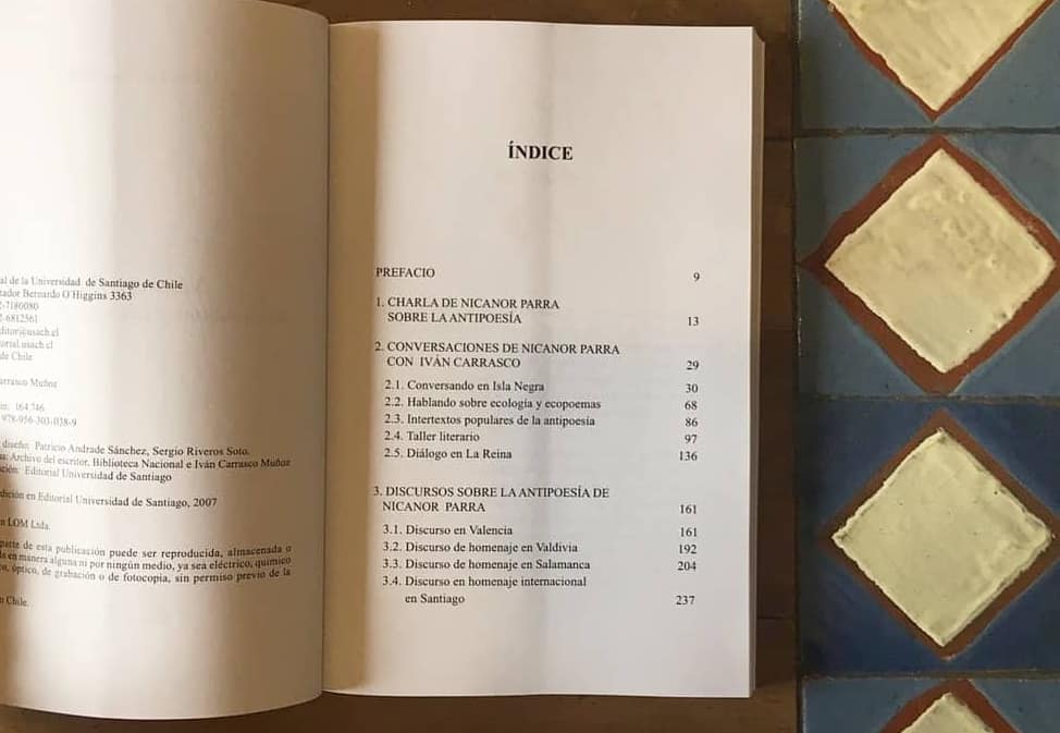 🔹🔸«Nicanor Parra. Documentos y ensayos antipoéticos» publicado por <a href="/Editorial_Usach/">Editorial USACH</a>🔸🔹

🔪$7.000 por venta directa (consultas por dm o a nuestro whastapp +56 33 225 3569)
