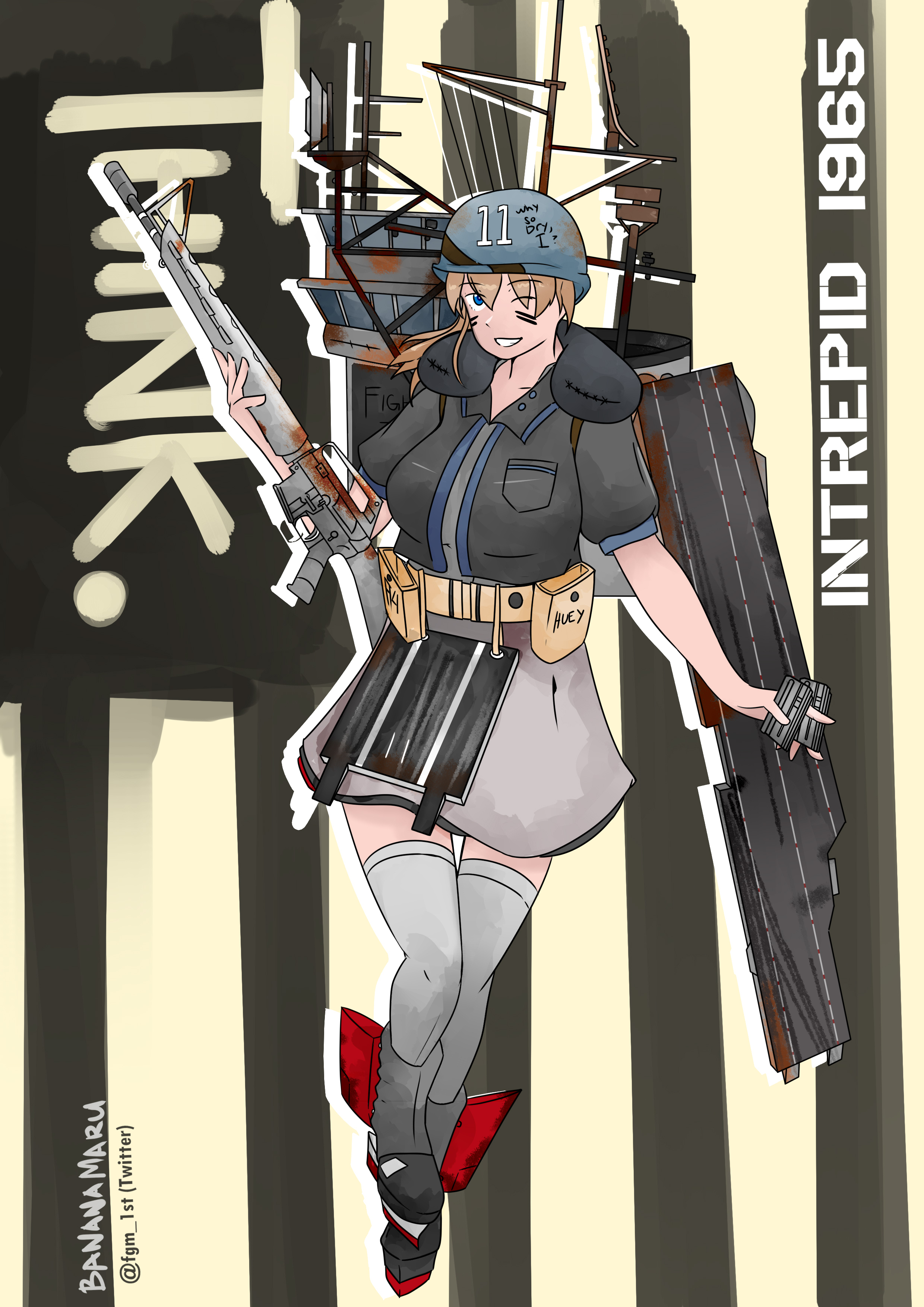 Bananamaru Hiat Although She Didn T Play A Huge Role In Vietnam Sky Mama Deserves Some Love So Blast Out Fortunate Son And Ready The Napalm For Uss Intrepid