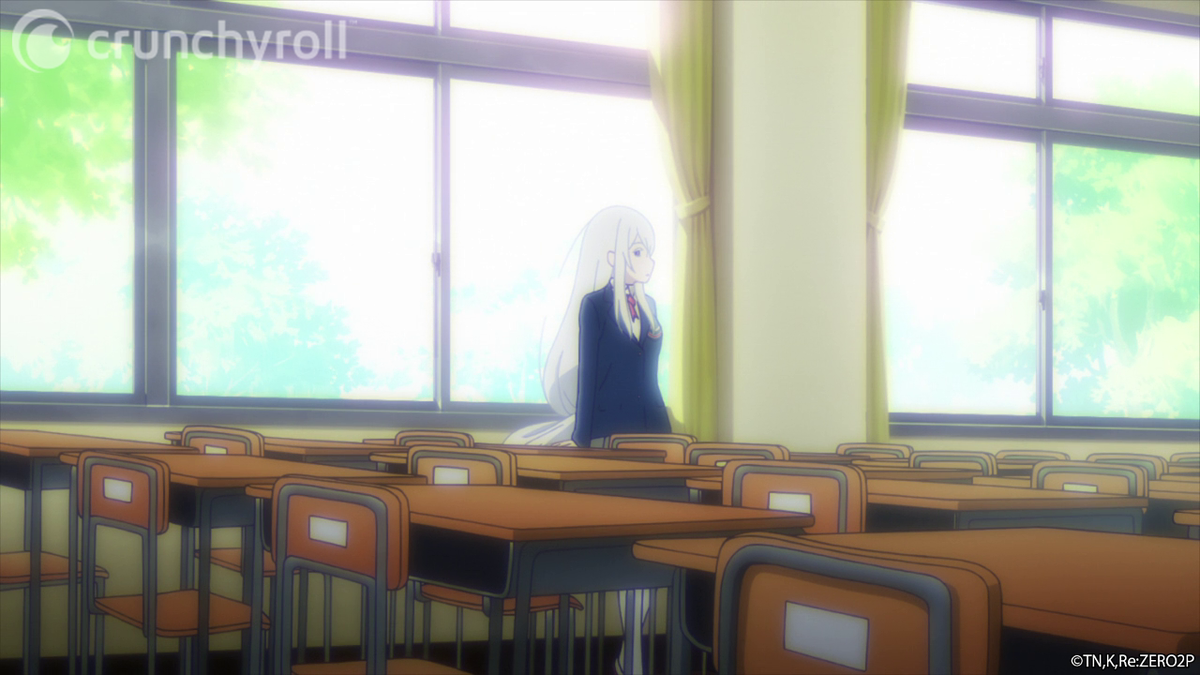 Re Zero Echidna In School Uniform