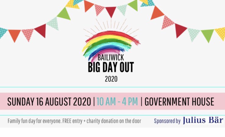 Delighted to be organising the #bigdayout at Government House. The very generous <a href="/DrNicolaBrink/">Nicola Brink MBE</a>  has agreed to read a story and hold a Q&amp;A session. We have many  activities, a raffle &amp; live entertainment, raising money for <a href="/GSPCA/">gspca</a>, <a href="/SaferLBG/">Safer</a> ,<a href="/GuernseyMind/">Guernsey Mind</a>  &amp; Action for children