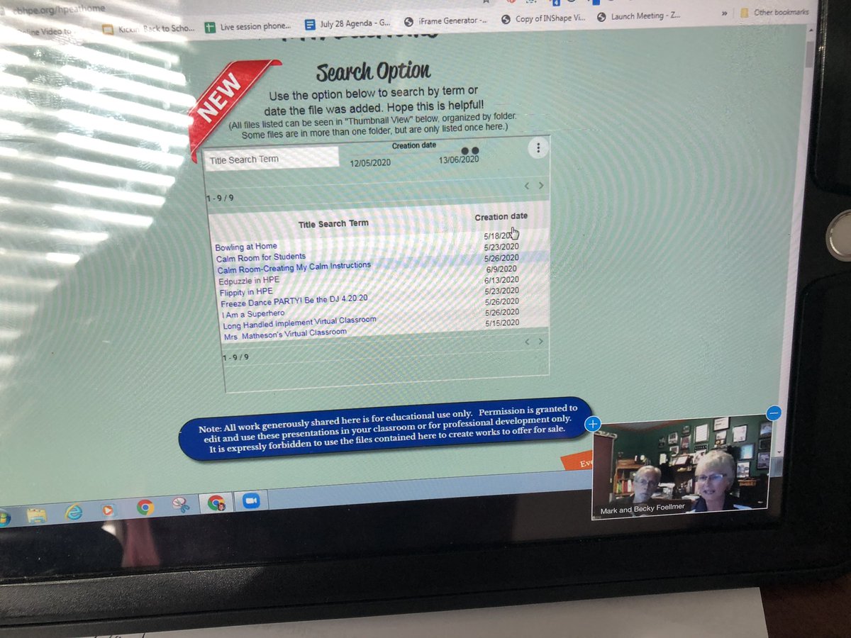 PEwithMrH's tweet photo. Love the search option on @foes4sports & @CoachFoe’s https://t.co/vFcko1FrU6 website! Thanks for sharing this an so much more on the @iowaahperd #virtualIAHPERD20 convention! #cbhpe https://t.co/WulBvQu48L