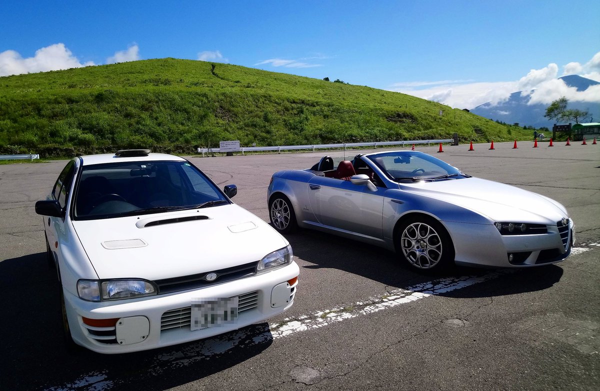 impzrx's tweet photo. 虫干しツーリング

at 霧ヶ峰

#gc8 #gc8c47d #typera #wrx #gc8impreza #subaru #sti #impreza #stiversion #alfaromeo #939spider
#spider https://t.co/SMsD1ceztK