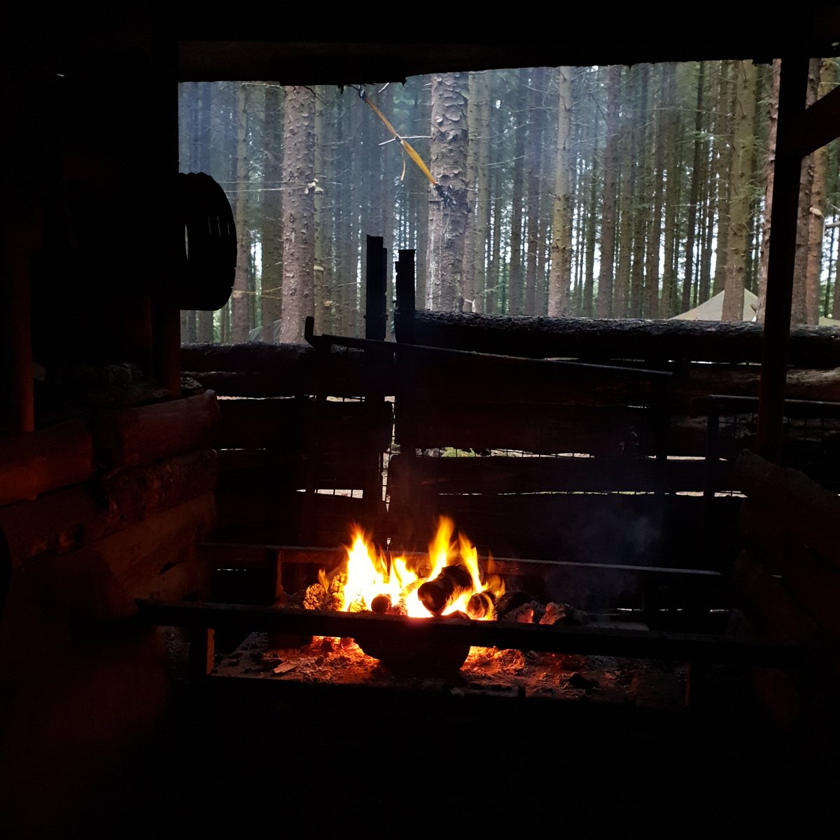 HedgeComber's tweet photo. All is well in the world again ππ²π₯
#campfirelife #camping https://t.co/2pZcJ2bpLk