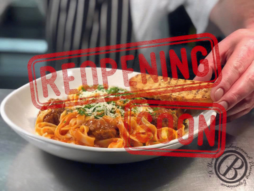ugdiningbangor's tweet photo. We will be back from 01st September and our website is now open for bookings.
https://t.co/RNP4iz3t54 
All bookings via our website please.
No telephone bookings until after 01st Sept

#undergrounddiningbangor
#undergrounddining
#shoplocal https://t.co/WOViVQJZoK