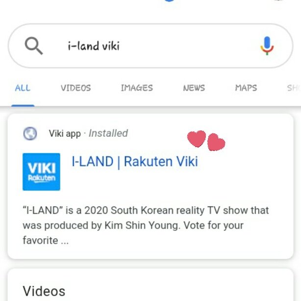 (4) make yourself to google and search i-land viki, afterwards tap the first link