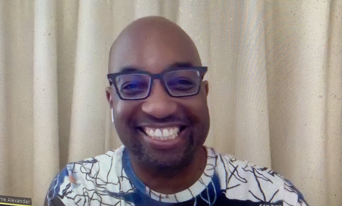 Kwame Alexander: “If you are going to be a writer, you have to be living a life that is worth writing about. How do you bottle up this inspiration that comes from the world and give it back in a way that is inspirational and meaningful?” Love this! Thank you, #SCBWISummerSpec