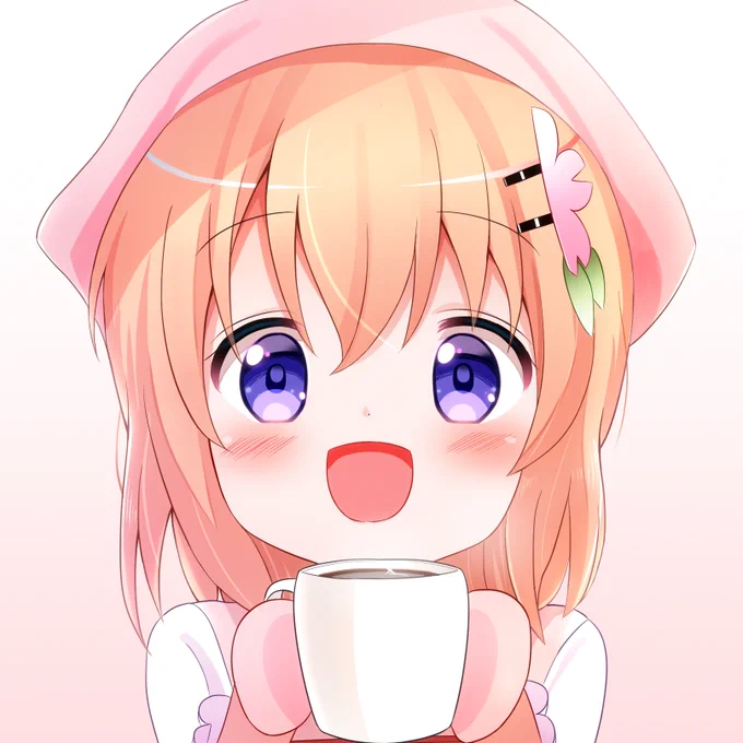 アイコンのココアさん(ちょっと鮮やかになった) 