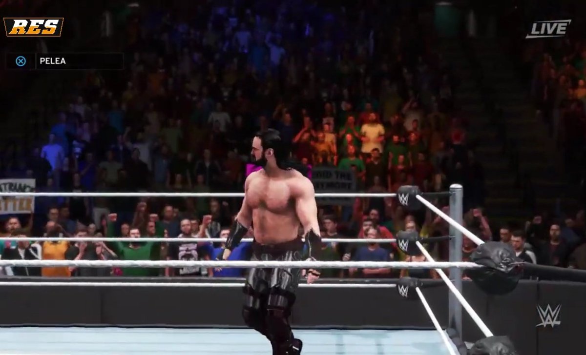 ResEfed_3_0's tweet photo. McIntyre venció en un Steel Cage a Kenny Omega, contundente victoria del escocés.

#SummerSlam https://t.co/NmrRl9vOEE