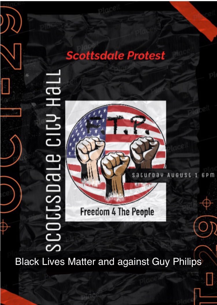 Phoenix Protest Live tweet media