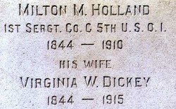 Holland later went into banking and insurance, becoming founder of one of the first black-owned insurance companies in the country. He retired to Silver Springs, MD and lived there until he died in 1910. He and his wife, Virginia, are buried in  @ArlingtonNatl Cemetery.