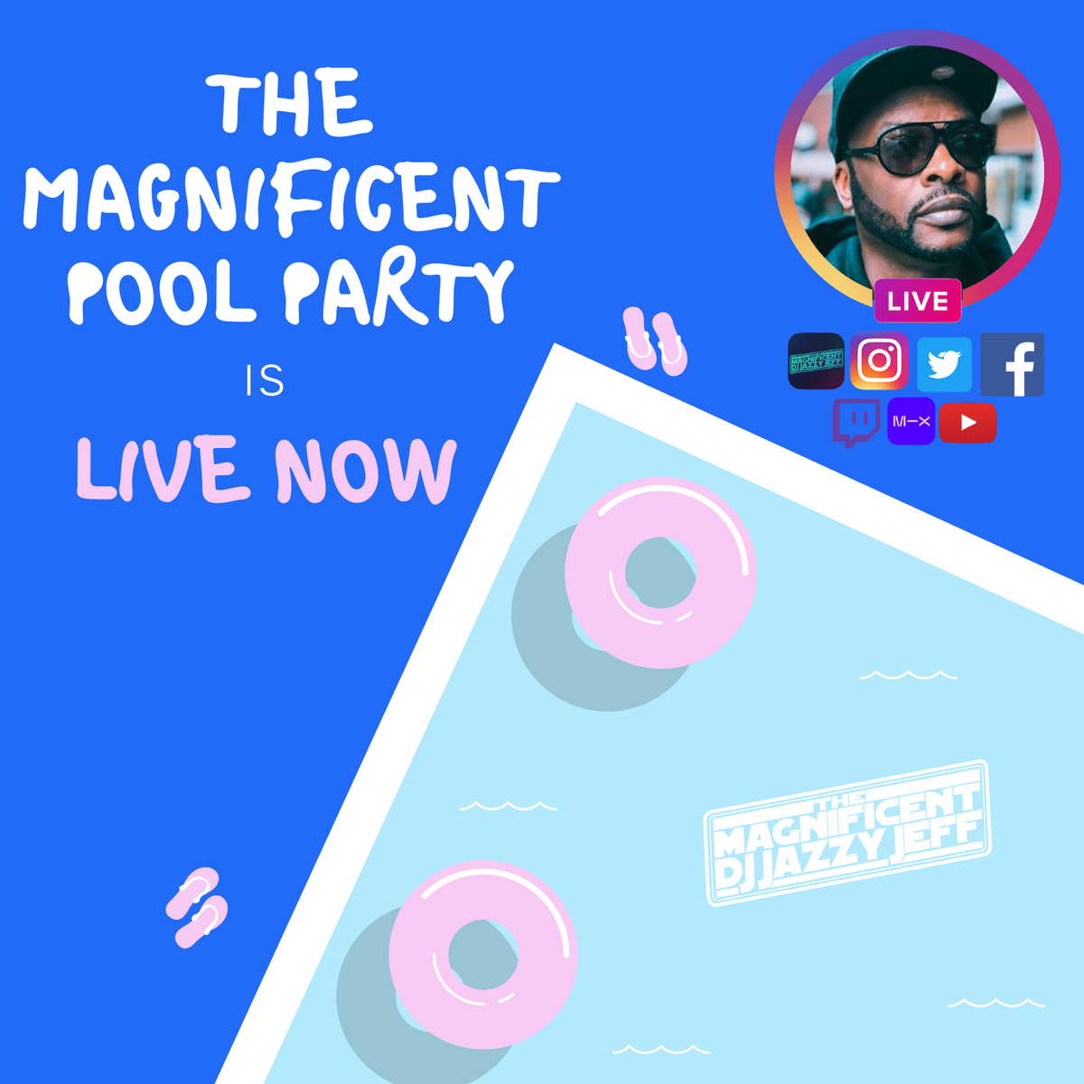 djjazzyjeff215's tweet photo. Time to two-step! Letโs go! #magpoolparty #maghouseparty https://t.co/EHBByLNTfX