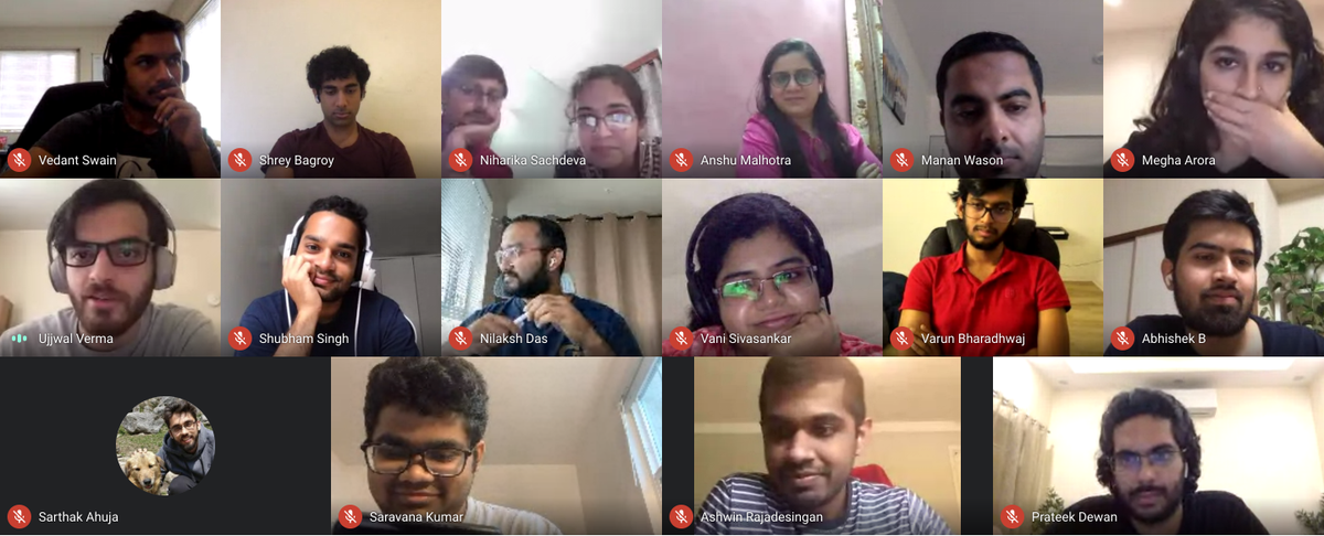 ponguru's tweet photo. Super nostalgic catching up with 55+ #PrecogAlums spread across the globe now! Spent 2.5hrs reliving lot of memories, fun facts from last 11 years; we had students from the 1st batch of #IIITD to the 2020 batch of both #IIITD &amp; #IIITH join the call. https://t.co/K1zFuYP3B6