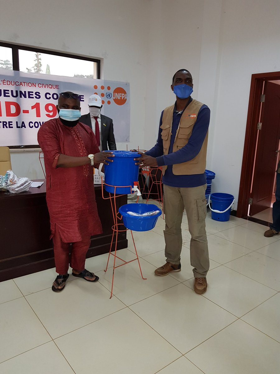 Formation des leader d'association des jeunes de Dolisie (département du Niari) par le MJEC et UNFPA.