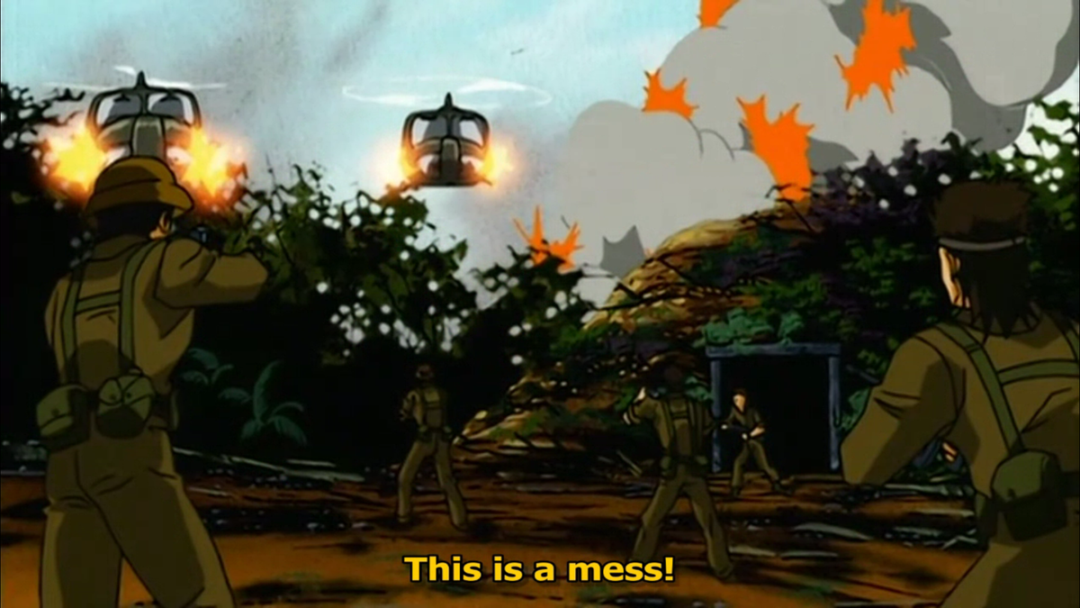 Curl_E_Brace's tweet photo. baki the grappler's rendition of the vietnam war is surprisingly on point https://t.co/UKzkorXSv7