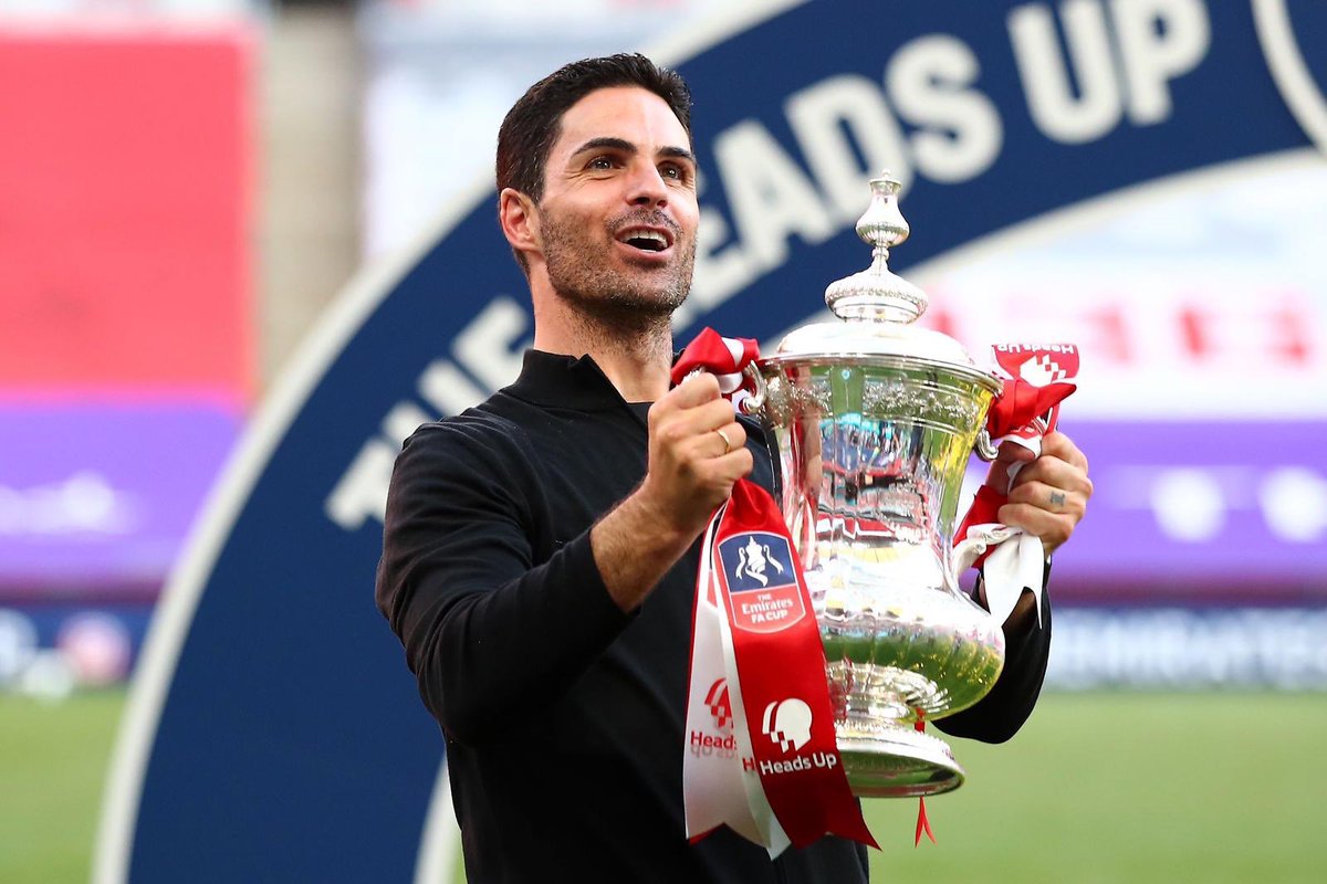 Mikel Arteta has been in charge of Arsenal for eight months and has won the same amount of major trophies Spurs have in 21 years.