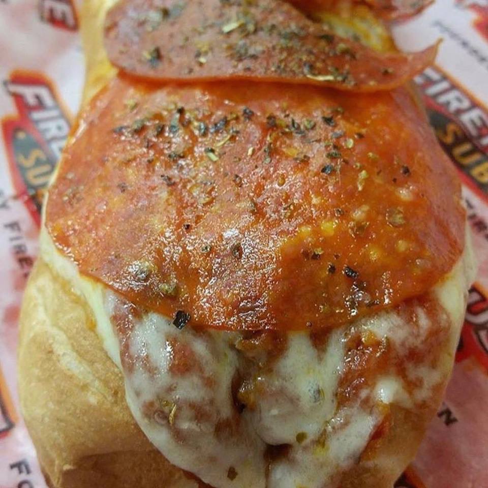 Add Pepperoni to your Firehouse Subs Meatball sub 
Visit us: 26480 Ynez Rd
Temecula, CA 92591 or order online