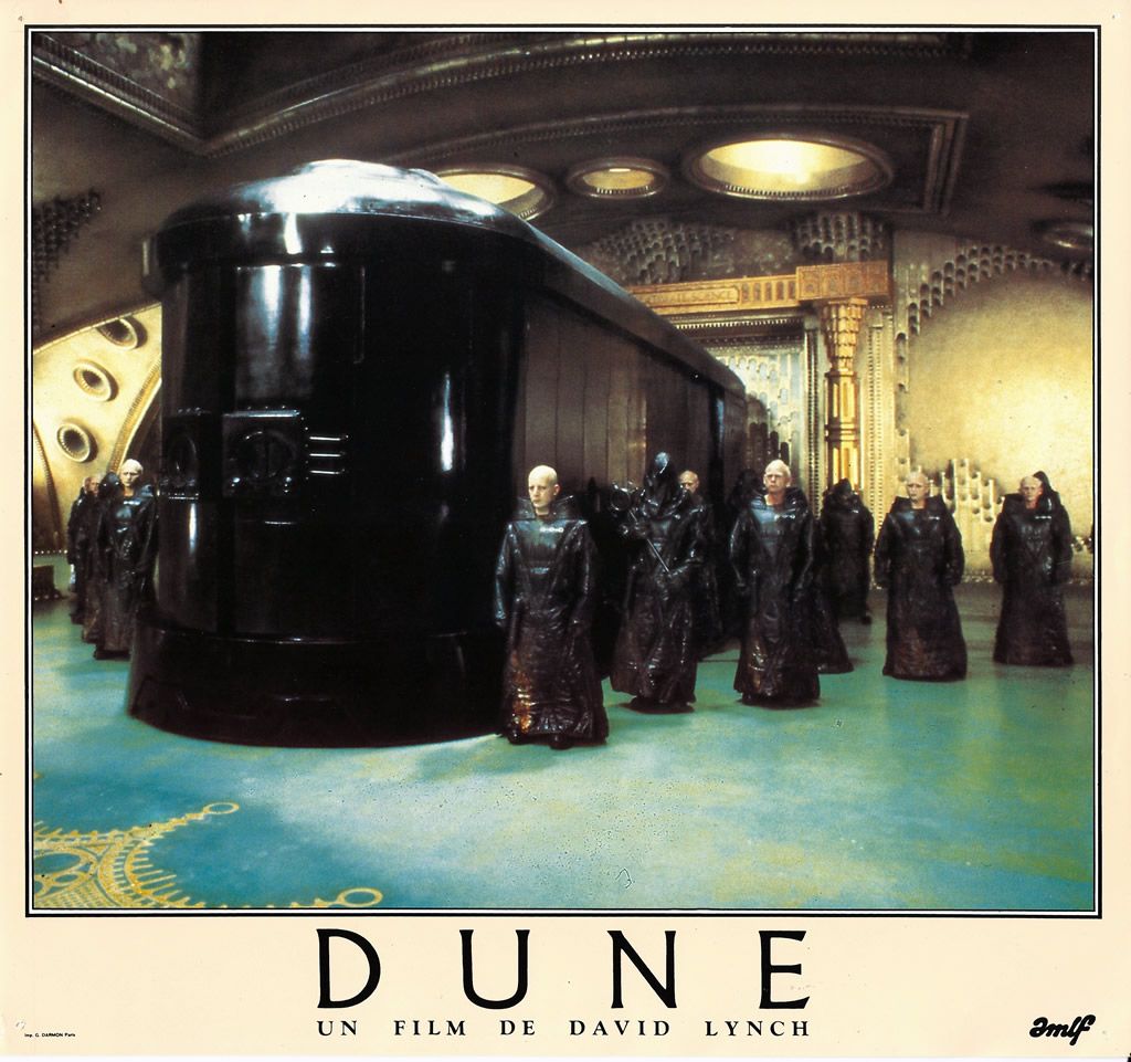 Lynch's Dune was certainly closer to Kubrick's 2001 than to Lucas's Star Wars: the language, the costumes, the sets were complex and sometimes frightening. There would be no easy route into the story for the audience.