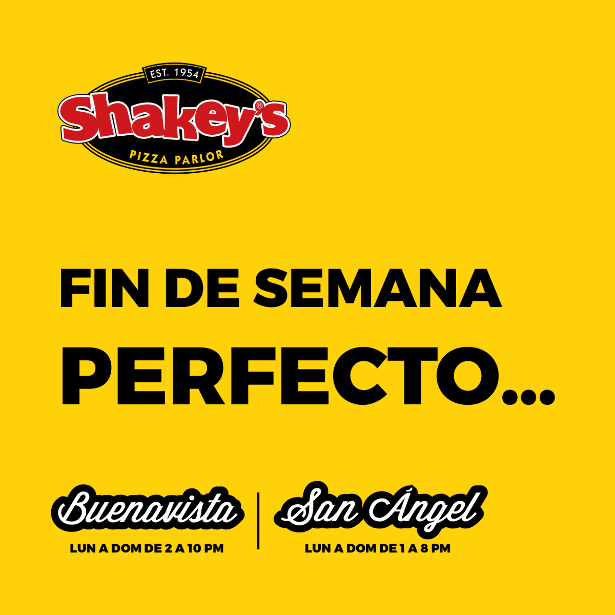 Fin de semana perfecto, #quédateencasa #Shakeys #ShakeysPizzaMexico #pizzas #pizzalover #pizzatime #pizzanight #pizza🍕#pizzaislife #food #foodlover #foodstagram #nomnom #yummy #yum #omnomnom #foodie #tasty #delicious😋