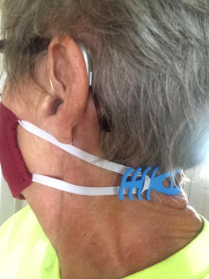 dizzytwist07's tweet photo. Last count was over 40,000 ear savers donated free and so happy that they are helping those with hearing aids/cochlear implants as well! Harry has been experimenting with on his 3D printer making a smaller version for kids under 10! #SaveTheEars https://t.co/CpBh5FkrLY